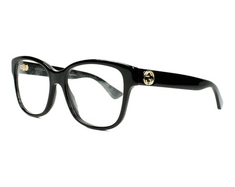 glasses frames gucci black|clear Gucci prescription glasses.